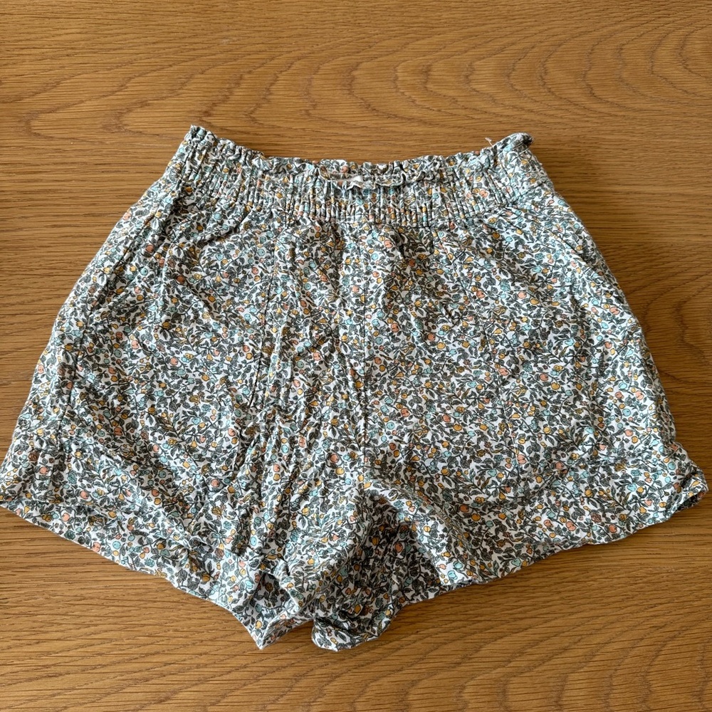 Abercrombie & Fitch Multicolor Floral High Waist Shorts